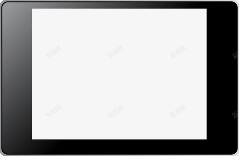 平板电脑png免抠素材_88icon https://88icon.com 平板电脑 显示屏 黑色