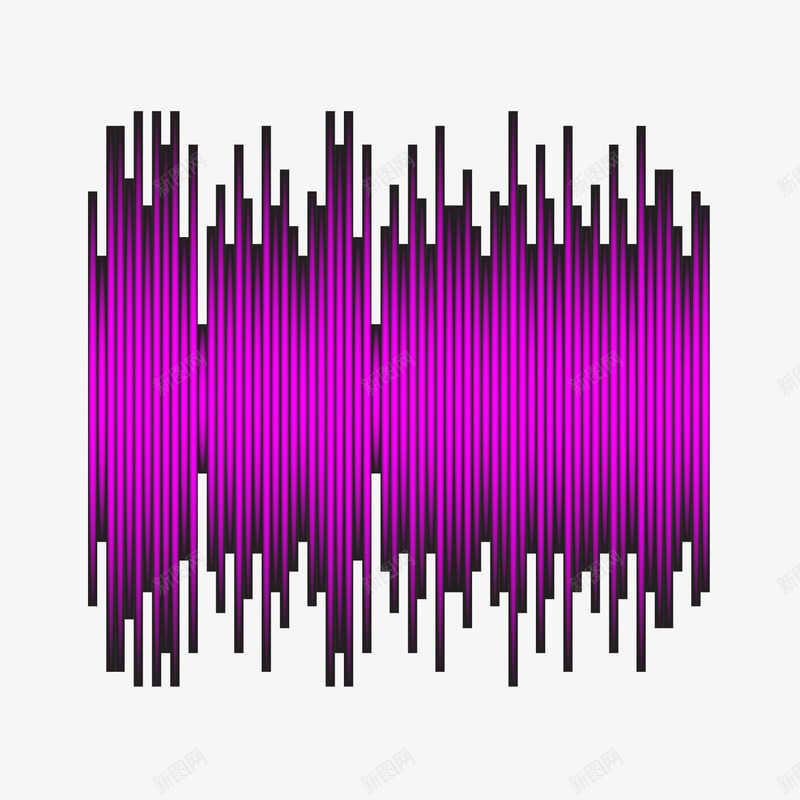 紫色霓虹线条矢量图ai免抠素材_88icon https://88icon.com 紫色 线条 霓虹 矢量图