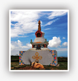 西藏美景建筑旅游风光素材