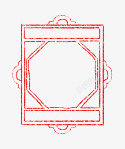 中国风边框样式装饰图案素材