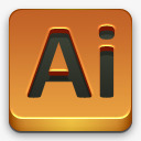 智能未来Adobe人工智能应用程序图标图标