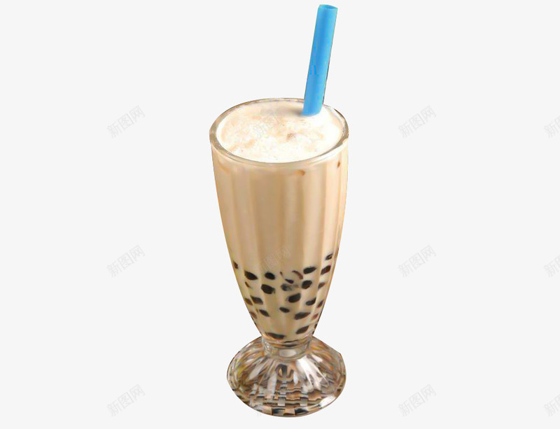 一杯带蓝色吸管的珍珠豆奶茶png免抠素材_88icon https://88icon.com 奶茶 珍珠豆 美味 蓝色吸管 软糯 香甜 黑色