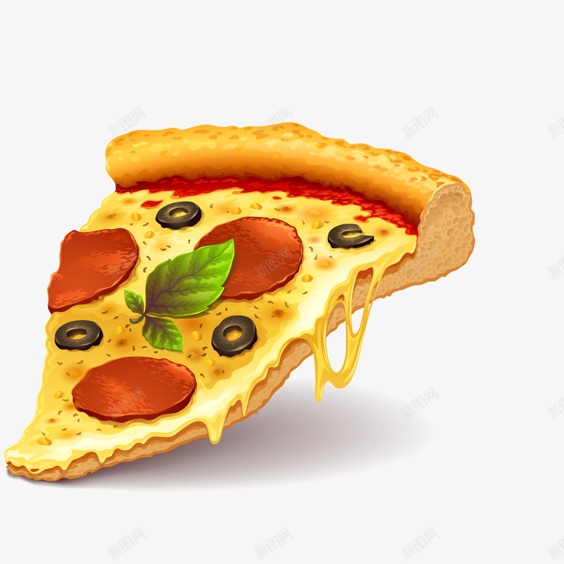 美味的披萨食物png免抠素材_88icon https://88icon.com 卡通 快餐 手绘 披萨 美味 食物设计