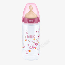 NUK粉色奶瓶素材