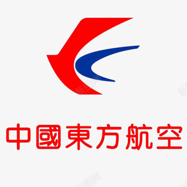 航空服中国东方航空logo标志图标图标