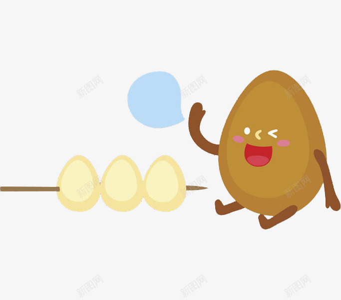 卡通高兴地鸡蛋图png免抠素材_88icon https://88icon.com 创意 卡通 呆萌的 对话框 蛋蛋卡通 高兴地 鸡蛋 鹌鹑蛋