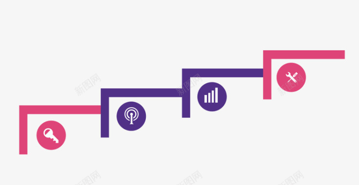 表PNG图阶梯图标图标