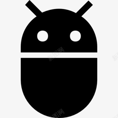 手机字体Android的标志图标图标