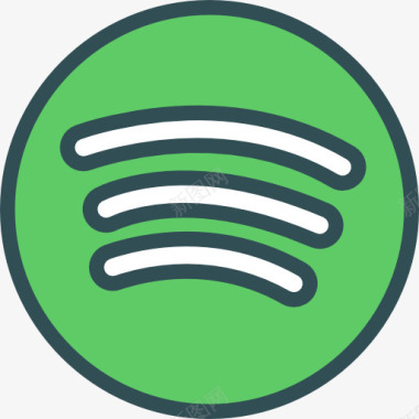 书店商标Spotify图标图标