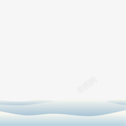 雪海雪山图案高清图片