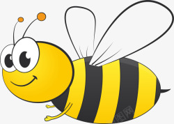 黑蜜蜂卡通蜜蜂高清图片