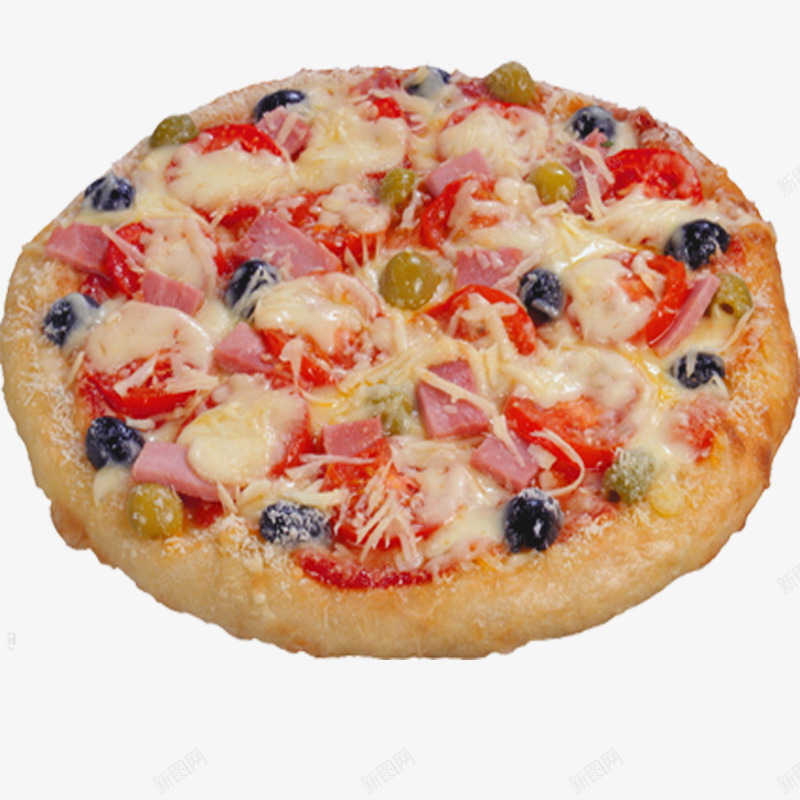 一个披萨png免抠素材_88icon https://88icon.com kfc 披萨 海报素材 食物