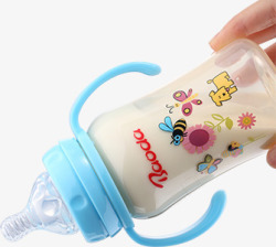 儿童蜜蜂动物花朵花纹奶瓶蜜蜂素材