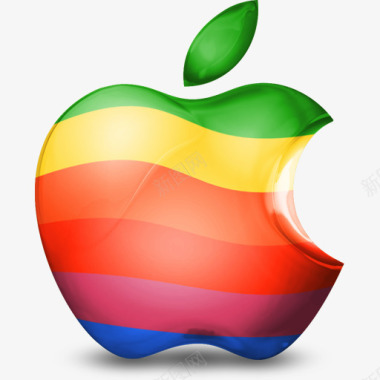 眩彩苹果品牌logo图标图标