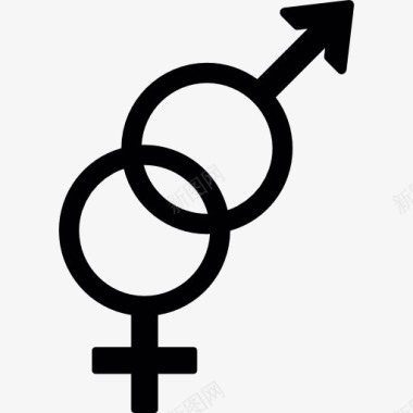 女性图标男性和女性的象征图标图标