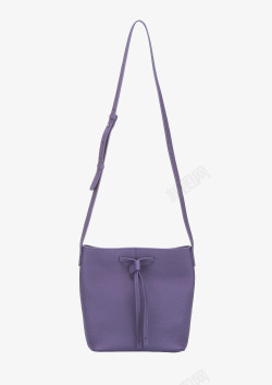 PALLA紫色斜挎包素材