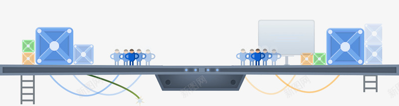 卡通集装箱公告台png免抠素材_88icon https://88icon.com 公告 卡通 集装箱