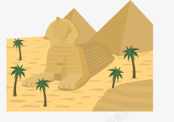 埃及狮身人面像素材