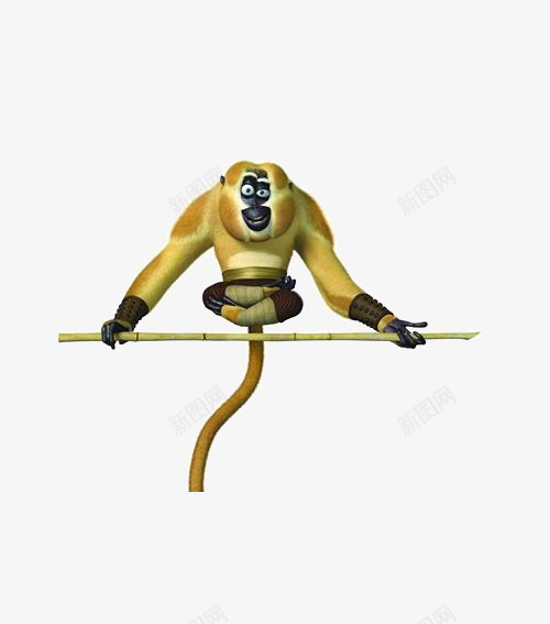 太极人物png免抠素材_88icon https://88icon.com 功夫 卡通 太极 太极人物 猴子