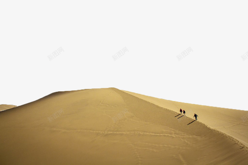 鸣沙山png免抠素材_88icon https://88icon.com 沙漠 甘肃 风景素材 黄色