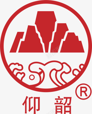 白酒logo标志仰韶白酒logo矢量图图标图标