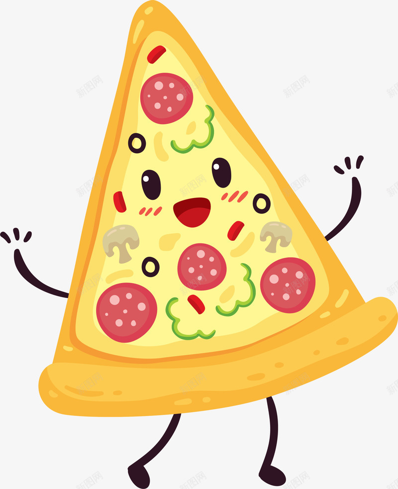 黄色卡通美味披萨png免抠素材_88icon https://88icon.com 517 卡通披萨 吃货节 披萨饼 美味披萨 美食节 食品 餐饮