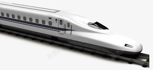 白色高速列车png免抠素材_88icon https://88icon.com 火车 白火车 白色高速列车 高速列车 高铁 高铁车