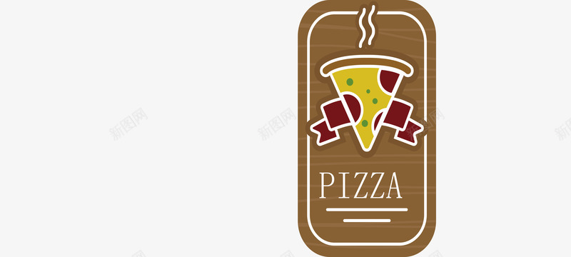 蓝莓披萨免抠素材披萨logo矢量图图标图标