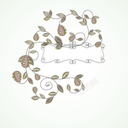 韩式复古装饰花纹素材