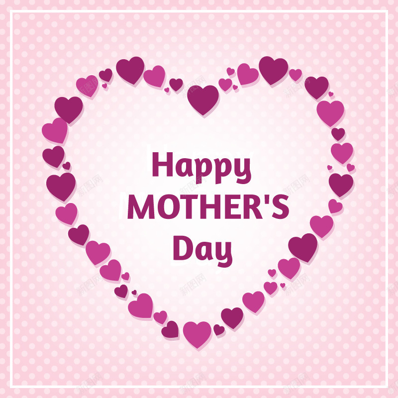 心形母亲节洋文粉色底纹矢量图ai免抠素材_88icon https://88icon.com 心形 母亲节 粉色底纹 英文 矢量图