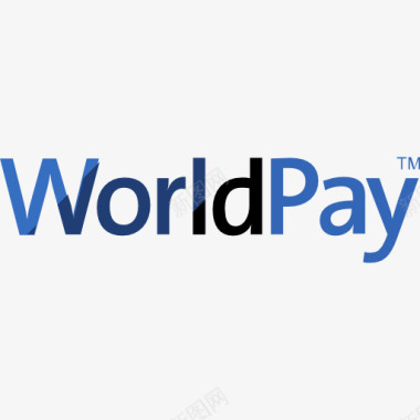 支付签证WorldPay图标图标