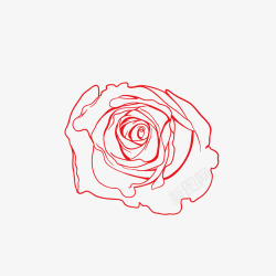 花色花纹红色玫瑰高清图片