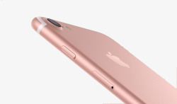 手机外观iPhone7玫瑰金色高清图片