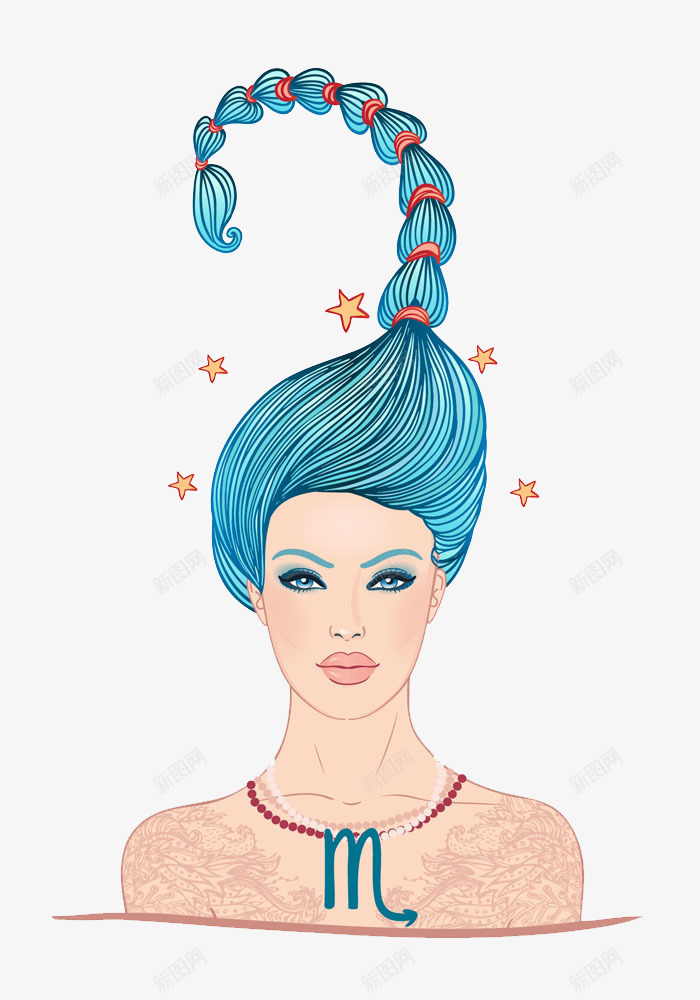 扎着马尾的公主png免抠素材_88icon https://88icon.com 公主 单马尾 卡通 可爱 女人 女孩 手绘 扎马尾 线条 蓝色