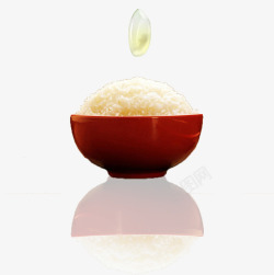 一碗米饭片素材