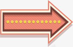 霓虹灯直箭头素材