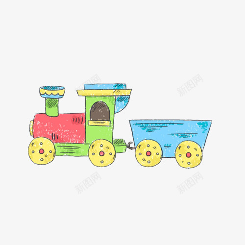 儿童小火车图png免抠素材_88icon https://88icon.com 儿童玩具 小火车 小玩具 彩色的小火车 手绘小火车 玩具