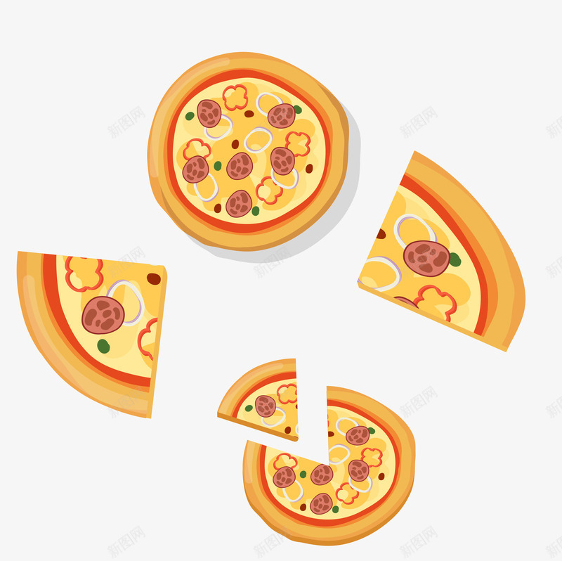 美味午餐披萨实物png免抠素材_88icon https://88icon.com 午餐 午餐卡通 实物 披萨 晚餐 饥饿