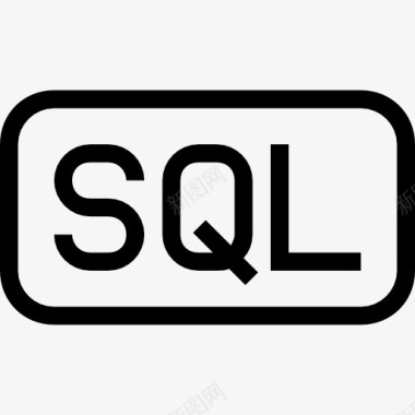 SQLSQL文件圆角矩形概述界面符号图标图标