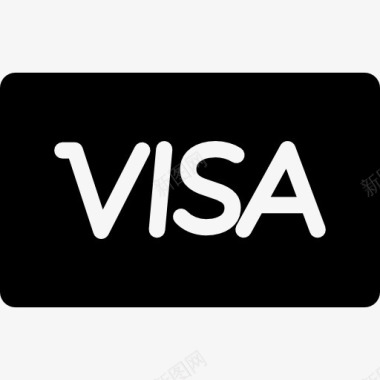 信用卡账单签证的象征图标图标