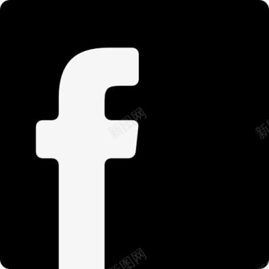社会网络脸谱网的标志图标图标
