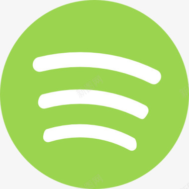 线上媒体Spotify图标图标