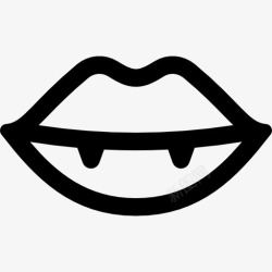 女吸血鬼吸血鬼图标高清图片