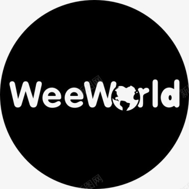 吃喝玩乐字WeeWorld标志图标图标