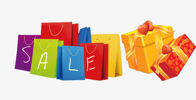 销售购物袋png免抠素材_88icon https://88icon.com 促销活动 礼物盒 购物袋 销售