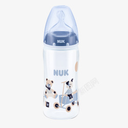 NUK300ml宽口奶瓶素材