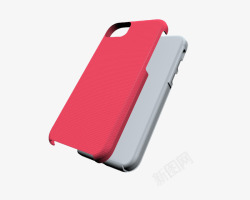 iphone7玫红色手机壳素材