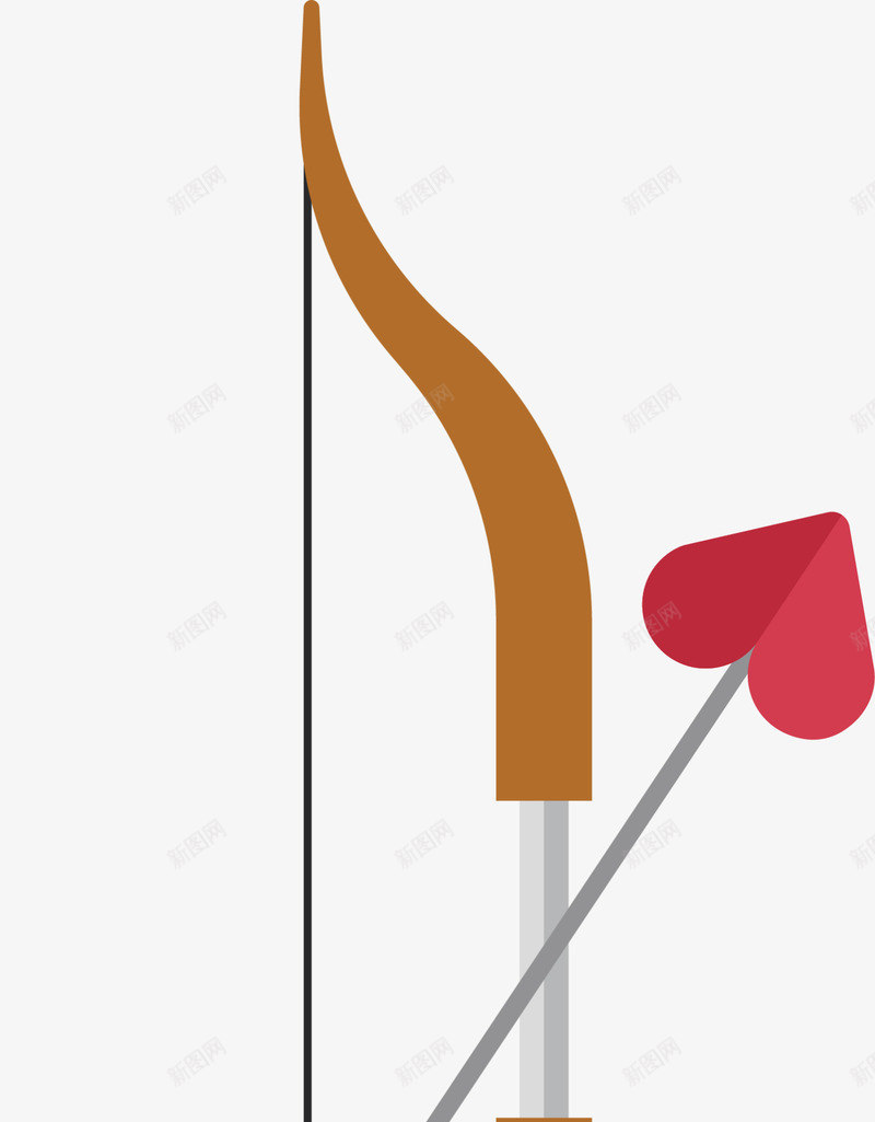 情人节丘比特弓箭png免抠素材_88icon https://88icon.com LOVE 丘比特弓箭 婚庆 情人节 浪漫 爱情 爱神之弓