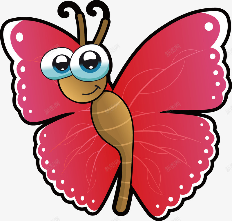 手绘卡通可爱蝴蝶矢量图ai免抠素材_88icon https://88icon.com 动物 卡通 可爱 可爱蝴蝶 小狗 小猪 小鸭 恐龙 手绘 狐狸 蜗牛蜻蜓 青蛙 矢量图
