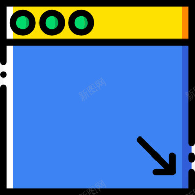网页界面素材图标图标